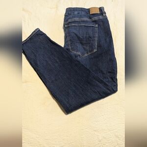 American Eagle Dark Blue Curvy Jeggings
